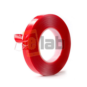 NASTRO BIADESIVO ROSSO PER RIPARAZIONI SMARTPHONE 25M