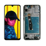 DISPLAY - LCD HUAWEI P SMART 2019 NERO CON FRAME PREMIUM POT-AL00 POT-LX1 POT-LX2 POT-LX3 POT-LX1N 