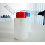 BOTTIGLIA DISPENSER CON POMPETTA PER LIQUIDO ESD ANTISTATICO B-60 200ML SUNSHINE