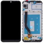 DISPLAY - LCD HUAWEI Y7 2019 / Y7 PRO 2019 NERO CON FRAME DUB-LX1 DUB-LX2 DUB-L22 