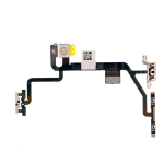 TASTO ON OFF + TASTI VOLUME + FLASH CON PLACCHE IN METALLO IPHONE 8 / SE 2020