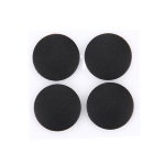 SET PIEDINI GOMMA SCOCCA INFERIORE MACKBOOK PRO 13.3" /15.4" / 17" (2009-2011) NERO - 4 PEZZI  A1286 A1278 A1297 MC700 MB990 MC374 MB991 MC721 MB985 MB986