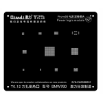 STENCIL 2D NERO PER REBALLING POWER LOGIC IPHONE 6S QIANLI