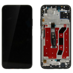 DISPLAY - LCD HUAWEI P40 LITE / P20 LITE 2019 / NOVA 5I / NOVA 7I / NOVA 6 SE NERO CON FRAME
