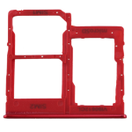 CARRELLO SIM + CARRELLO MICRO SD SAMSUNG GALAXY A40 2019 A405F ROSSO 