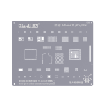 STENCIL 2D PER REBALLING FULL IC - NAND - BASEBAND - CPU - RAM IPHONE 11 / 11 PRO / 11 PRO MAX QS06 QIANLI