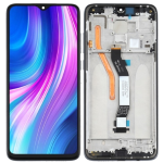 DISPLAY - LCD XIAOMI REDMI NOTE 8 PRO NERO CON FRAME M1906G7G