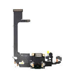 CONNETTORE DI RICARICA IPHONE 11 PRO NERO PREMIUM 