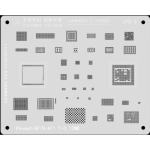 STENCIL 2D PER REBALLING FULL IC - NAND - BASEBAND - CPU - RAM IPHONE 8 / 8 PLUS / X IPH-4 MIJING