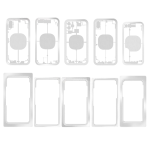 SET MOLD TELAIO DI PROTEZIONE PER LAVORAZIONE LASER MACHINE DA IPHONE 8 AD IPHONE 13 PRO MAX M-TRIANGEL - 17 PEZZI