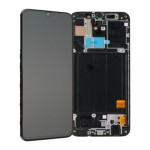 DISPLAY LCD SAMSUNG SERVICE PACK SM-A405 - A40 NERO CON FRAME 