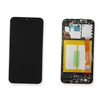 SM-A202 - A20E NERO LCD DISPLAY CON FRAME SAMSUNG SERVICE PACK ORIGINALE