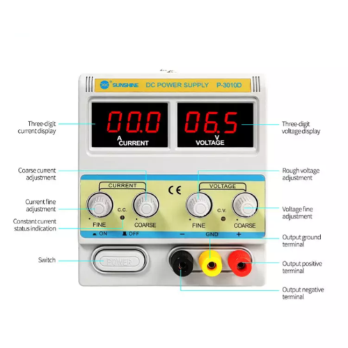 ALIMENTATORE DA BANCO P-3010D SUNSHINE - Sunshine (Attrezzature  laboratorio-Attrezzature Da Banco - Alimentatori Da Banco);