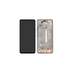 DISPLAY LCD SAMSUNG SERVICE PACK A53 5G 2022 GOLD PEACH CON FRAME - SM-A536B