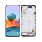 DISPLAY - LCD XIAOMI REDMI NOTE 10 PRO 4G - NOTE 10 PRO MAX INCELL NERO CON FRAME M2101K6G 