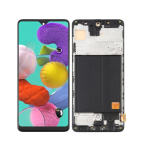 DISPLAY LCD SAMSUNG GALAXY A51 OLED NERO CON FRAME A515F
