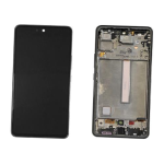 DISPLAY LCD SAMSUNG SERVICE PACK A53 5G 2022 NERO CON FRAME - SM-A536B
