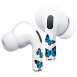 ADESIVO - STICKER PER AURICOLARI AIRPODS PRO / AIRPODS PRO 2 SKIN FARFALLE ROCKMAX
