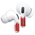 ADESIVO - STICKER PER AURICOLARI AIRPODS PRO / AIRPODS PRO 2 SKIN MAGLIA BASKET ROCKMAX