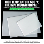 TAPPETINO - PAD IN SILICONE AD ALTO ISOLAMENTO TERMICO 230X180 MM RL-170A RELIFE