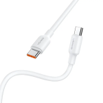 CAVO DI RICARICA A CARICA VELOCE TYPE-C / TYPE-C BIANCO US-SJ613 U84 USAMS