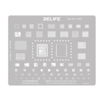 STENCIL IN ALLUMINIO FULL IC PER IPHONE SERIE 12 IPZ7 RL-044 RELIFE