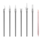 KIT LAME SPECIFICO PER SWAP PER RIMOZIONE COLLA E RESINA GTOOLSPRO - 7 PEZZI