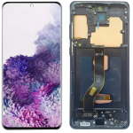 DISPLAY - LCD SAMSUNG GALAXY S20 PLUS / S20 PLUS 5G OLED NERO CON FRAME G985F G986F
