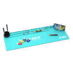 TAPPETINO - PAD IN SILICONE 80X30CM + PORTA CACCIAVITI + STAND RF-P016 RF4