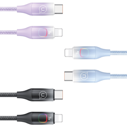 CAVO DI RICARICA A CARICA VELOCE TYPE-C / LIGHTNING 1.2M US-SJ638 USAMS