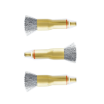 SET PENNELLO DI RICAMBIO A SPAZZOLA DURA PER IHILT STEEL BRUSH 012 QIANLI - 3 PEZZI