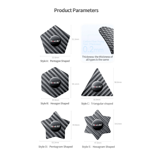 DISASSEMBLER - SPATOLA IN FIBRA DI CARBONIO APERTURA DISPOSITIVI IPRYING QIANLI