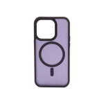COVER IN POLICARBONATO SATINATO E TPU PER IPHONE 13 PRO VIOLA