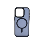 COVER IN POLICARBONATO SATINATO E TPU PER IPHONE 15 BLU