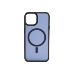 COVER IN POLICARBONATO SATINATO E TPU PER IPHONE 13 / IPHONE 14 BLU