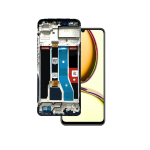 DISPLAY - LCD OPPO REALME C51 NERO CON FRAME RMX3830
