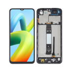 DISPLAY - LCD XIAOMI REDMI A1 / A1 PLUS / A2 / A2 PLUS NERO CON FRAME 23028RN4DG 23026RN54G
