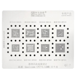 STENCIL PER REBALLING QU7 QUALCOMM CPU 0.12 MM AMAOE