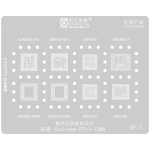 STENCIL PER REBALLING QU5 QUALCOMM CPU 0.12 MM AMAOE