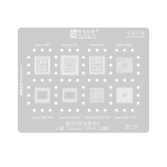STENCIL PER REBALLING CPU EXYNOS 2100 9609 9815 080 EU5 0.12 MM AMAOE