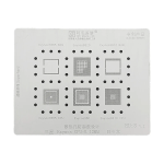 STENCIL PER REBALLING CPU EXYNOS 7885 / 9820 / 9610 / 980 EU3 0.12 MM AMAOE