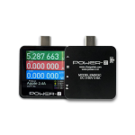 TESTER - RILEVATORE DI CORRENTE E TENSIONE DIGITALE MULTIFUNZIONE TYPE-C 0-50V 0-6A KM003C POWER-Z