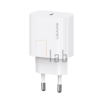 CARICABATTERIE A CARICA VELOCE TYPE-C BIANCO 20W US-CC226 T65 USAMS