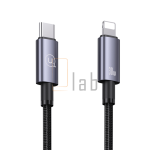 CAVO DI RICARICA A CARICA VELOCE TYPE-C / LIGHTNING 1.2M TARNISH US-SJ662 USAMS