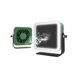 AIOLOS FAN - VENTOLA DI RAFFREDDAMENTO + LAMPADA LED + ASPIRAFUMI DA BANCO DA98 2UUL