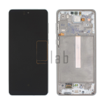 DISPLAY LCD SAMSUNG SERVICE PACK A73 5G 2022 BIANCO CON FRAME - SM-A736