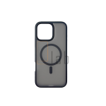 COVER IN POLICARBONATO SATINATO E TPU PER IPHONE 16 PRO NERO 