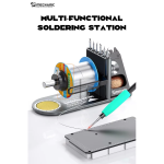 STRUMENTO MULTIFUNZIONE - SUPPORTO FILO SALDATURA + PULISCI PUNTE + PORTA PUNTE RS5 MECHANIC