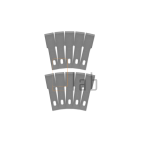 SET LAME PER RIMOZIONE BACK COVER - 10 PEZZI