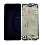 DISPLAY LCD SAMSUNG SERVICE PACK A16 4G 2024 NERO CON FRAME SM-A165
